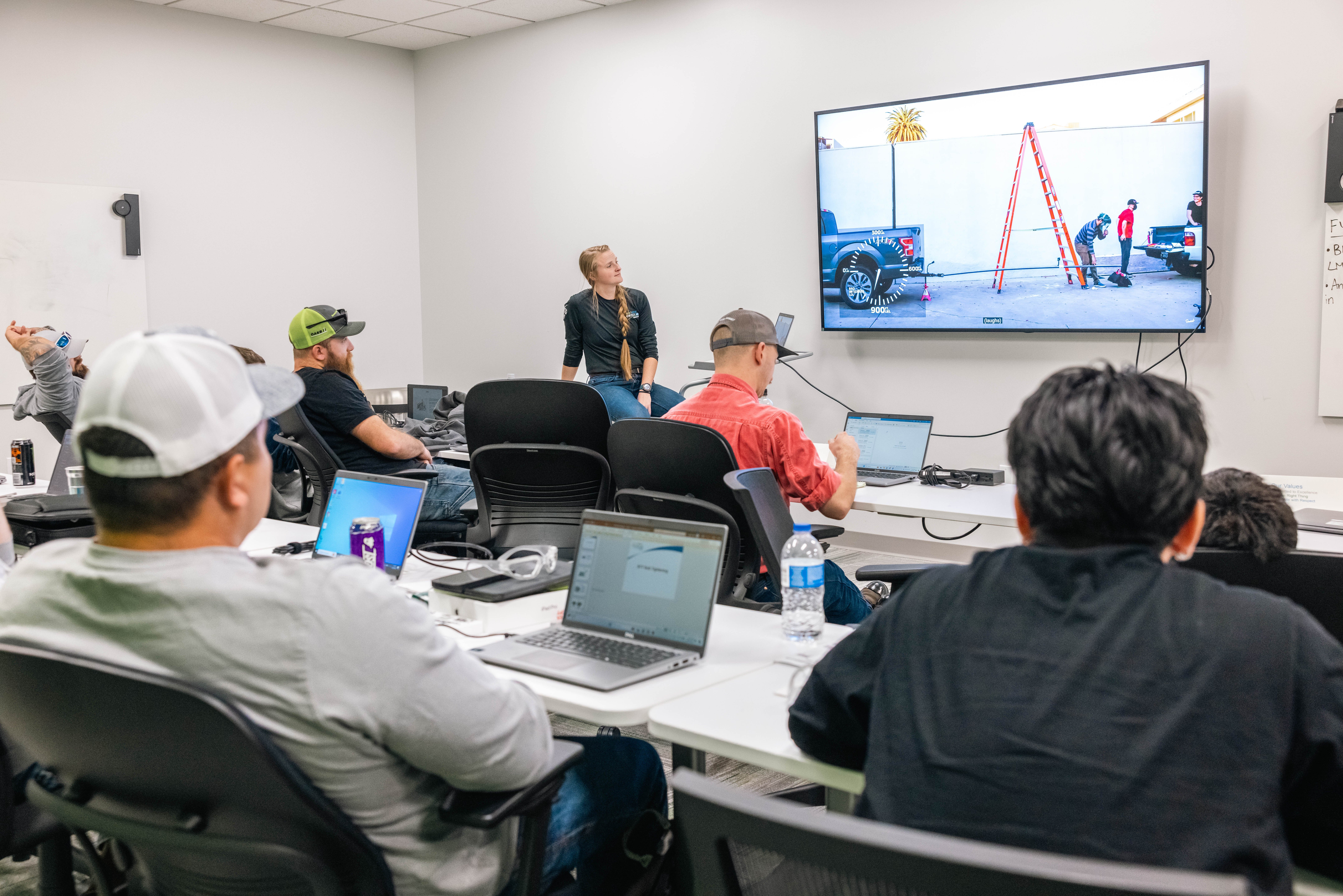 Renewable Training Center trainer teaching class