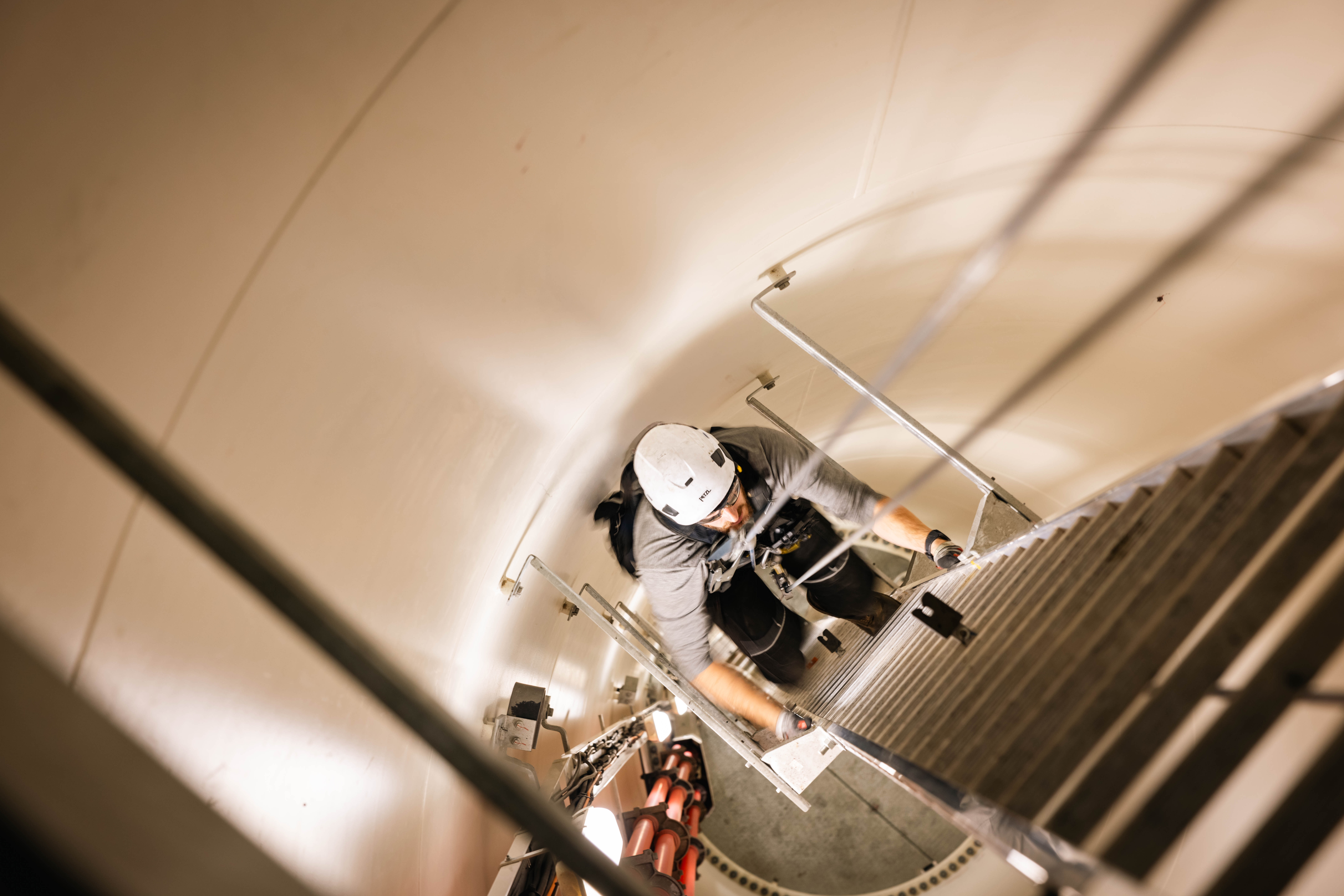 Wind Technician in Training